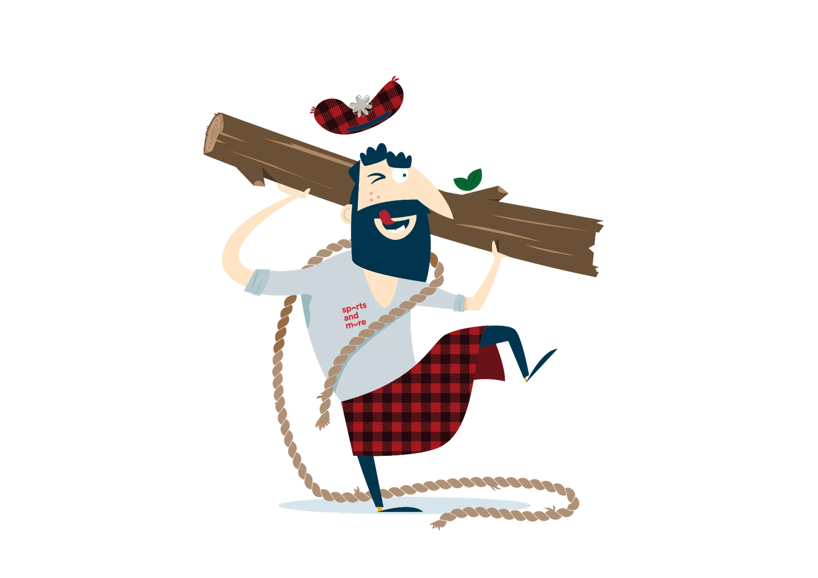 KONEKT mascotte highland games